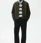 Бомбер мужской H&M Regular Fit Olive 1293696002