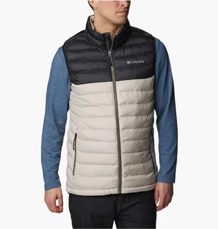 Жилетка чоловіча Columbia Powder Lite Vest Beige/Black 1748031278