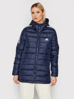 Пуховик жіночий Adidas Essentials Light Down Blue GT9139