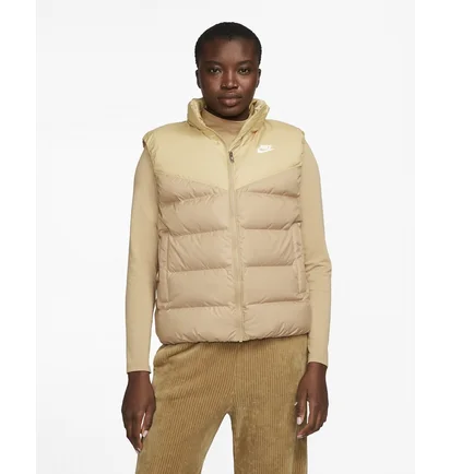 Жилетка женская Nike Sportswear Therma-Fit Windrunner WomenS Down Vest Beige DQ6896-200