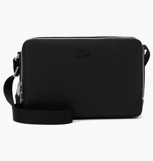 Сумка мужская Lacoste Chantaco Reporter Crossbody Bag Black NH3270CE