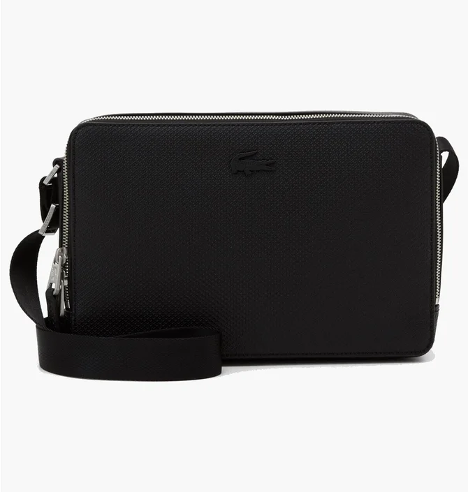 Сумка мужская Lacoste Chantaco Reporter Crossbody Bag Black NH3270CE