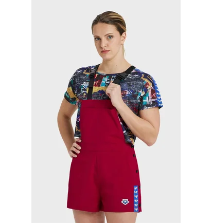 Комбинезон женский Arena Icons Romper Sol Red 005154-483