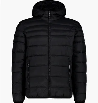 Пуховик мужской CMP Jacket Fix Hood Nylon Cire Black 34K2807-U901