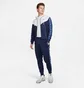 Толстовка мужская Nike Sportswear Repeat MenS Full-Zip Hoodie Blue/White DX2025-411