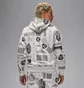 Худи мужское Air Jordan M Ess Aop Flc Po White HM7254-133