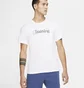 Футболка мужская Nike T-Shirt Swoosh Dri-Fit White CZ7989-100