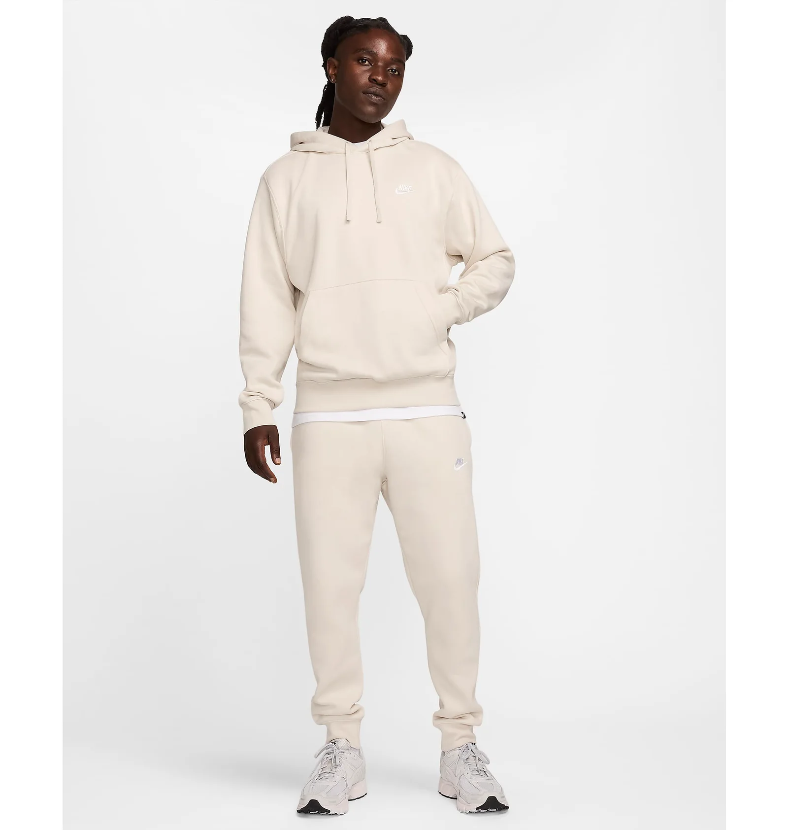 ᐉ Худі чоловіче Nike Nsw Club Hoodie Po Bb Beige BV2654-104