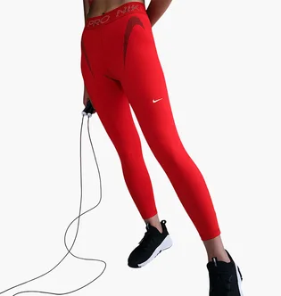 Легінси жіночі Nike Pro Dri-Fit Mid-Rise 7/8 Tight Grx Red HJ1219-657