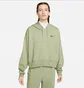 Худи женское Nike Nsw Hoody Olive DM6417-386