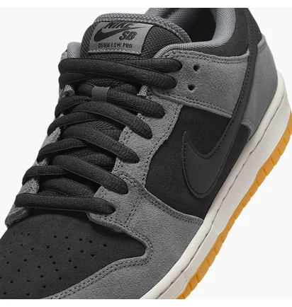 Кроссовки мужские Nike Dunk Low Sb Grey/Black HF3063-001
