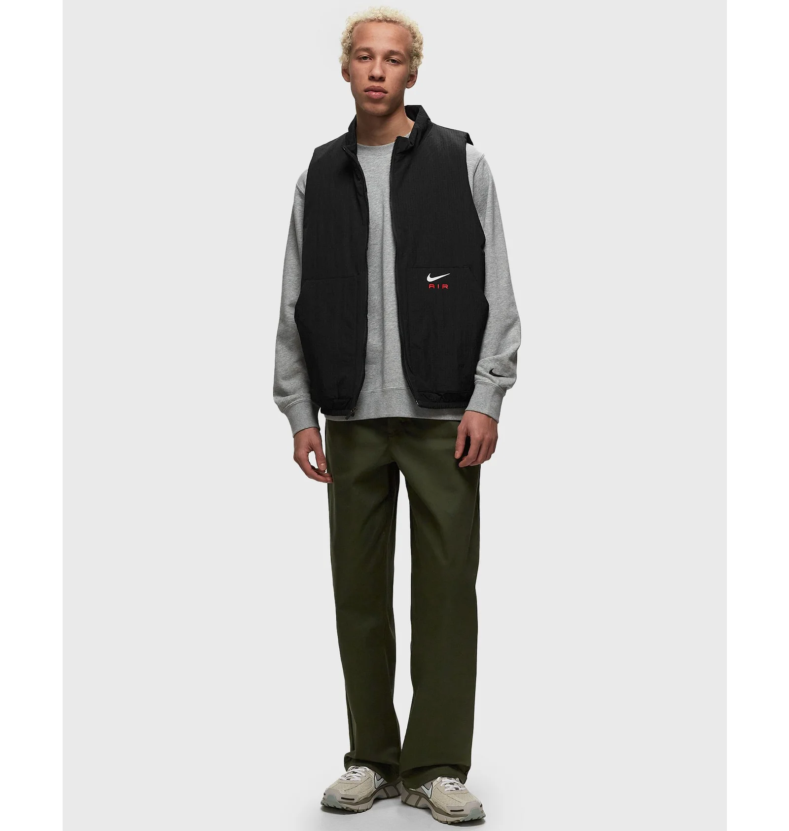 ᐉ Толстовка мужская Nike Air Insulated Woven Vest Black FZ4697