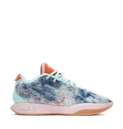 Кроссовки унисекс Nike Lebron Xxi Turquoise/Blue HF5467-300