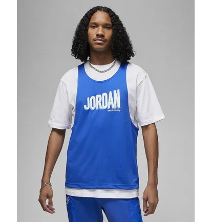 Футболка чоловіча Air Jordan Flight Mvp Blue/White Dv7604-100