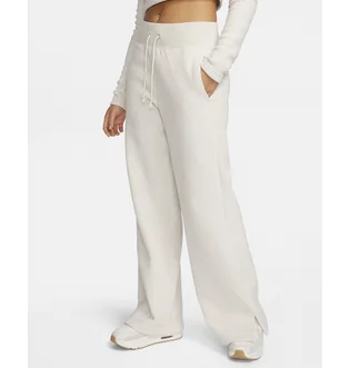 Штаны женские Nike Sportswear Phoenix Plush High-Waisted Wide-Leg Cozy Fleece Pants White FN3622-104