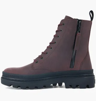 Черевики жіночі Palladium Pallatrooper Off-3 Bordo 77206-215-M