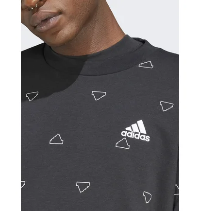 Світшот чоловічий Adidas Monogram Graphic Black IV9354