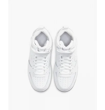 Кроссовки детские Nike Court Borough Mid 2 White CD7782-100