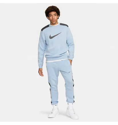 Свитшот мужской Nike Sportswear Fleece Light Blue FN0245-440
