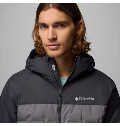 Куртка чоловіча Columbia Grand Trek Iii Down Hooded Grey 2086115023