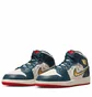 Кросівки дитячі Air Jordan 1 Mid Se Blue/White FN1353-400