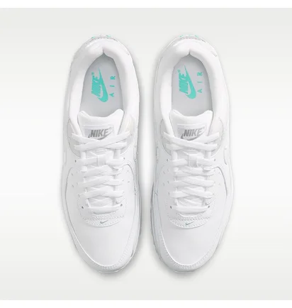 Кроссовки мужские Nike Air Max 90 White Hyper Turquoise White IB7680-101
