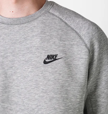 Свитшот мужской Nike Sportswear Tech Fleece Crewneck White FB7916-063
