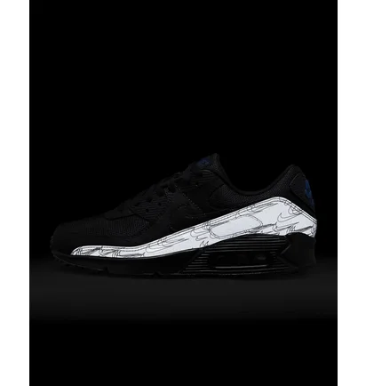 Кросівки чоловічі Nike Air Max 90 Casual Shoes Black Dz4504-001
