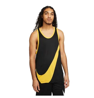 Майка чоловіча Nike Dri-Fit Black/Yellow DH7132-010