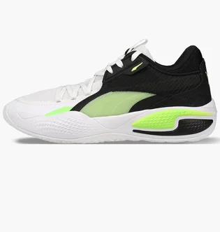 Кроссовки мужские Puma Court Rider I Basketball Shoes White/Black 195634-07