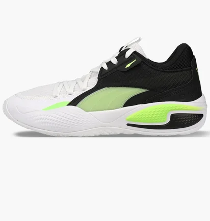 Кроссовки мужские Puma Court Rider I Basketball Shoes White/Black 195634-07