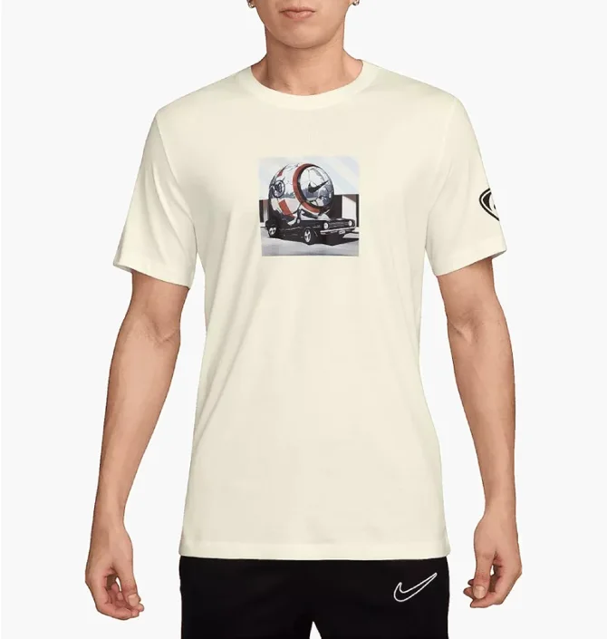 Футболка чоловіча Nike Total 90 Beige HV1709-133
