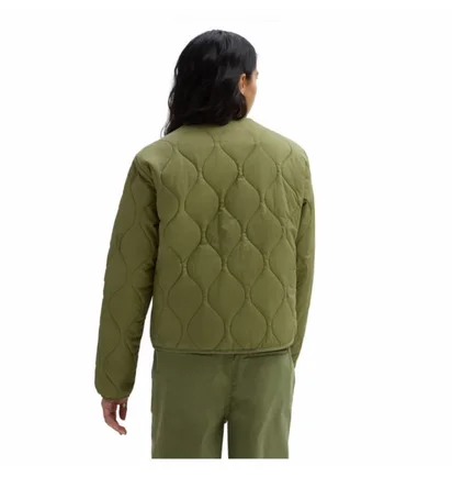 Куртка женская Vans Forces Os Short Rev Liner Jacket Green VN0A7RNGCDK