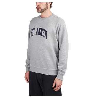 Свитшот мужской Pop Trading Company Company St Annen Grey POPAW23_01-014