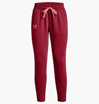 Штаны женские Under Armour Rival Fleece Joggers Pink 1356416-664