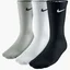 Носки унисекс Nike (3 пары) Lightweight Crew Black/Grey/White Sx4704-901