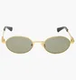 Солнцезащитные очки Bottega Veneta Gold/Green BV1470S-004-52