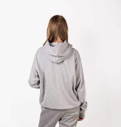 Худи унисекс Uniqlo Sweat Pullover Hoodie Grey 444967-05