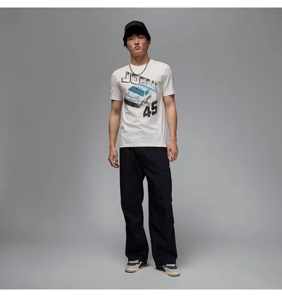 Футболка мужская Nike Brand Car Ss Crew White IB7351-133