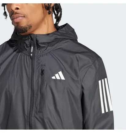 Олимпийка мужская Adidas Own The Run Jacket Black IN1483