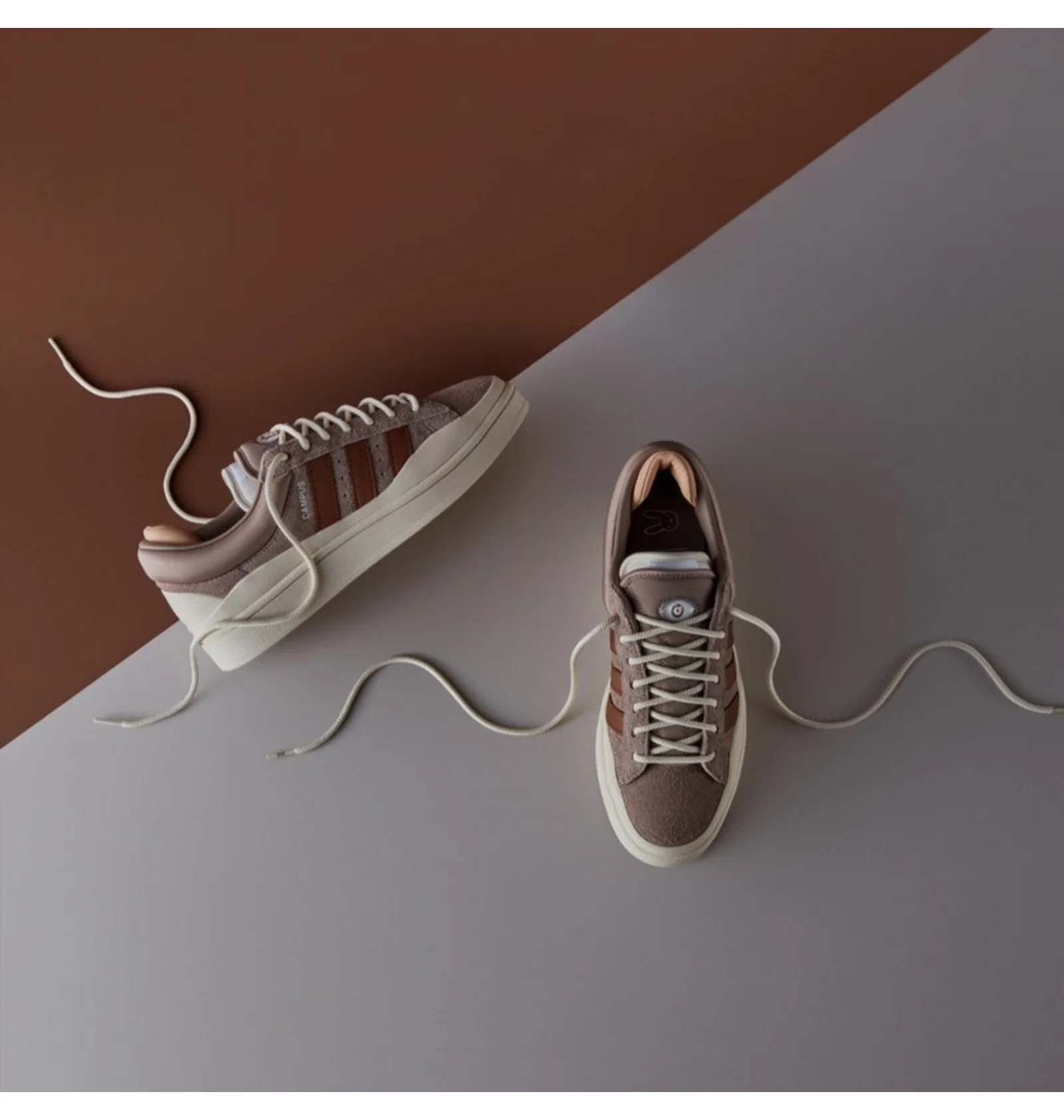 ᐉ Кроссовки унисекс Adidas X Bad Bunny Campus Chalky Brown ID2529