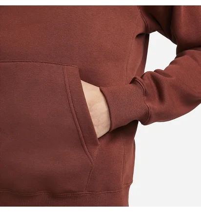 Худі чоловіче Nike Sportswear Club Fleece Brown Bv2654-217
