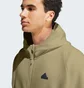 Худи мужское Adidas Z.N.E. Premium Full-Zip Hooded Track Jacket Olive IN5090