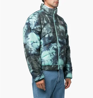 Пуховик мужской The North Face Tie-Dye Print Padded Jacket Blue NF0A7WW6957