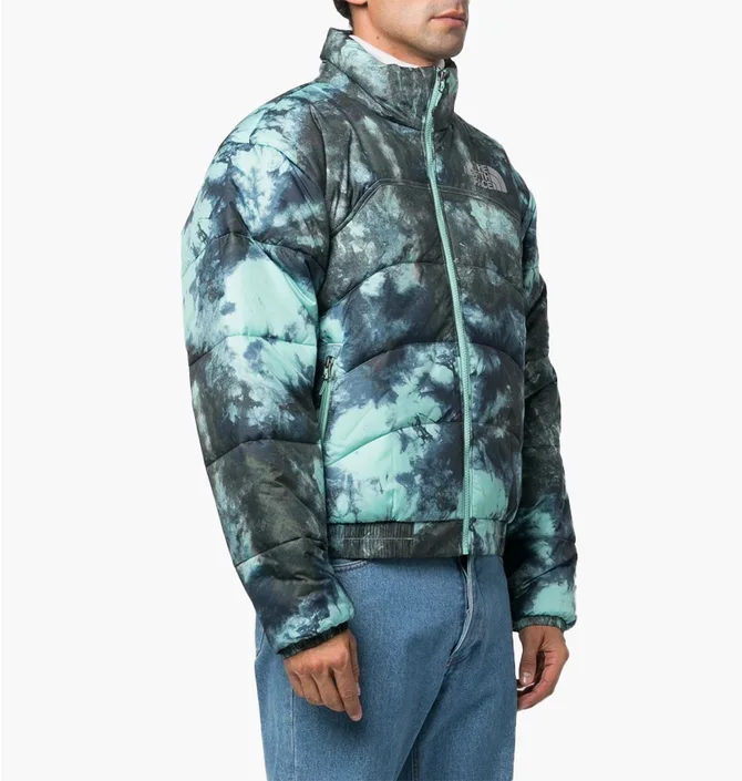 Пуховик чоловічий The North Face Tie-Dye Print Padded Jacket Blue NF0A7WW6957