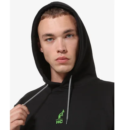 Худи мужское AUSTRALIAN Zoom Hoodie Fleece Black HCUFE0060-003