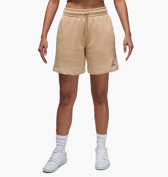 Шорты женские Air Jordan Brooklyn Fleece Beige DX0380-277