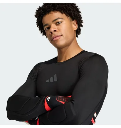 Лонгслив мужской Adidas Padded Goalkeeper Baselayer Black KA1677