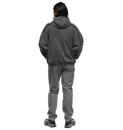 Толстовка чоловіча cav empt Overdye Taped Grey CES26CS17