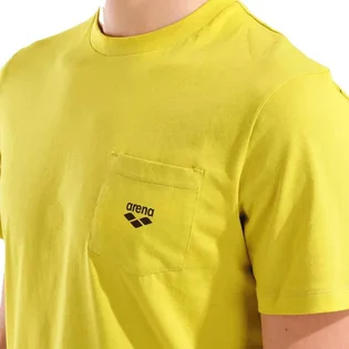 Футболка чоловіча Arena Pocket Logo Yellow 010996-300
